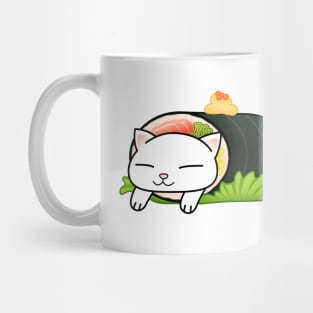 Chubby Cat Futomaki Sushi Mug